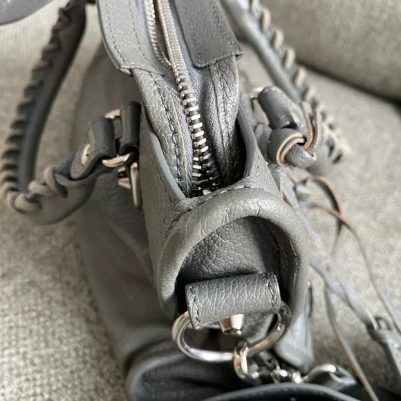 *SOLD* Balenciaga City Classic Metallic Edge Bag Leather Mini. - Picture 14 of 17